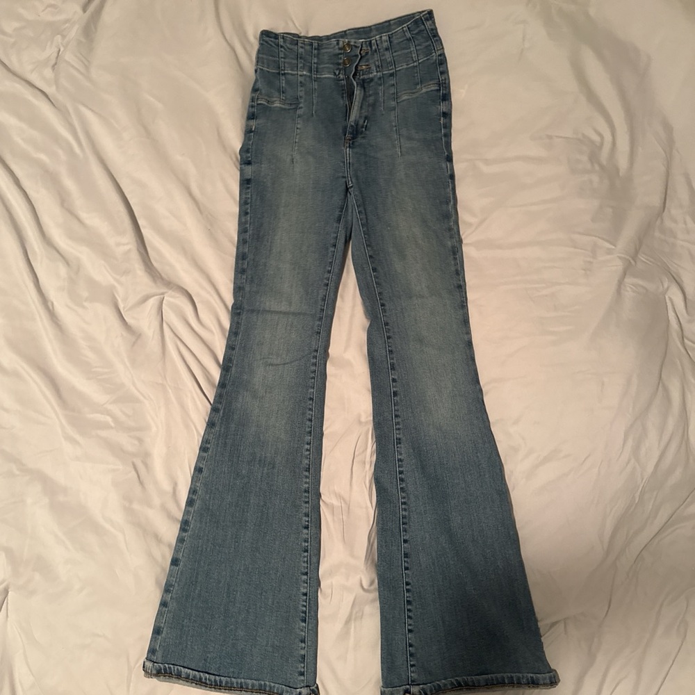 Free People flared jeans